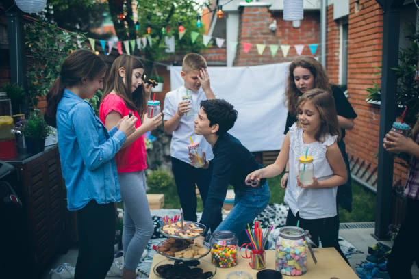 istock Movie Night In Backyard 951854972