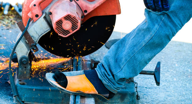 istock a worker cutting iron steel rods 951859480