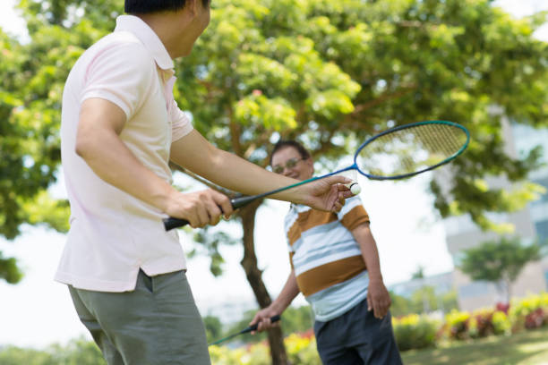 istock Spending time with adult father 951860422