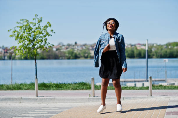 istock Stylish african american model girl 951860980