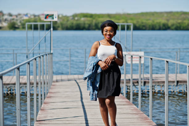 istock Stylish african american model girl 951861064