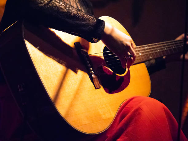 istock Asian musician performing on stage, close-up 951864218