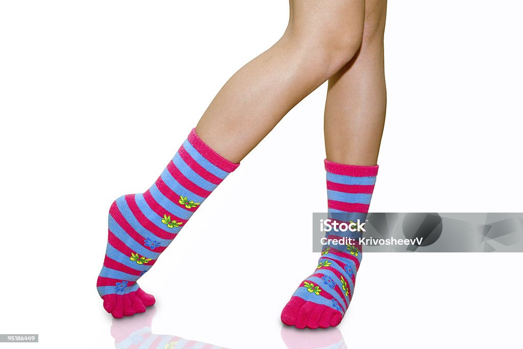 Woollen curta meia-calça - Foto de stock de Adolescente royalty-free