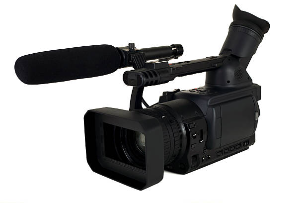 istock HD video camera with shotgun microphone 95186563