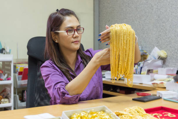 istock Asian mature woman smiling working. 951865654