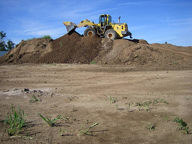 istock Bulldozer in a gravel pit 95186682