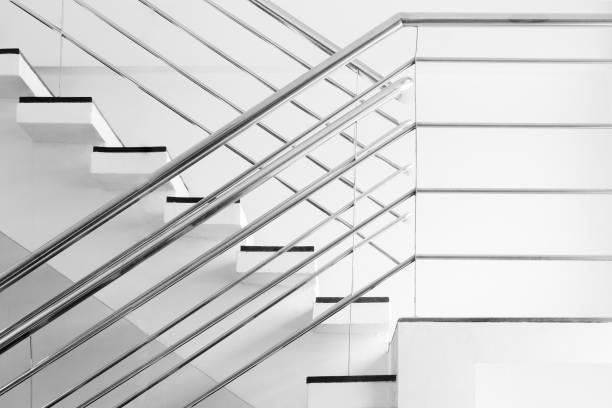 istock Modern ladder metal background. 951869388