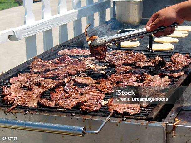 Roast Stock Photo - Download Image Now - Carne Asada, Barbecue Grill, Taco