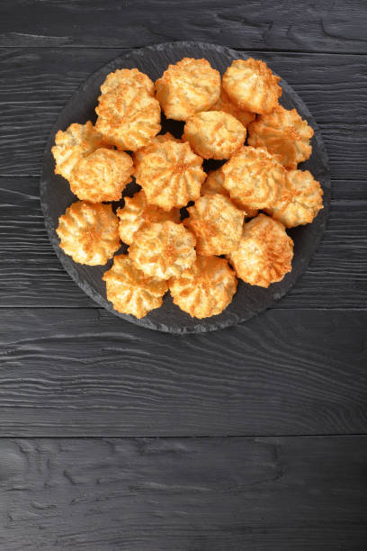 istock delicious coconut cookies on a plate 951880710