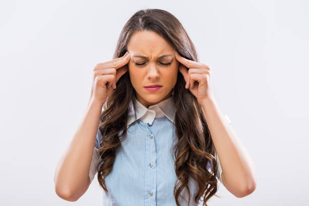 istock Businesswoman having headache 951889434