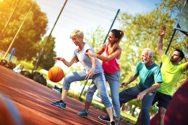 istock Basketball game with family. 951918832
