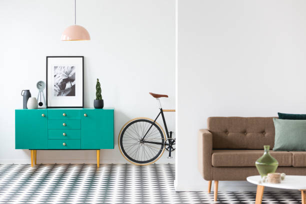istock Retro living room interior 951918858