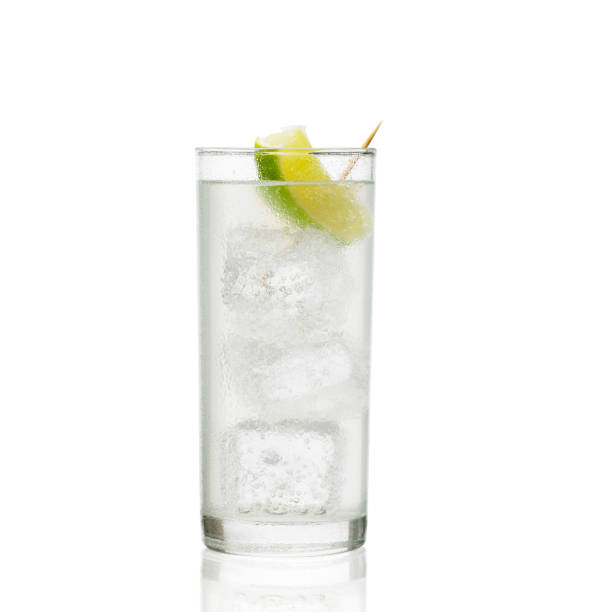 istock glass of lemonade with ice and lime 951923468