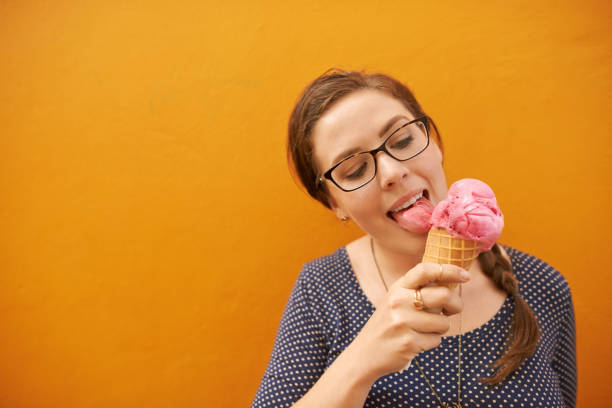 istock Creamy goodness down to the last lick 951924608