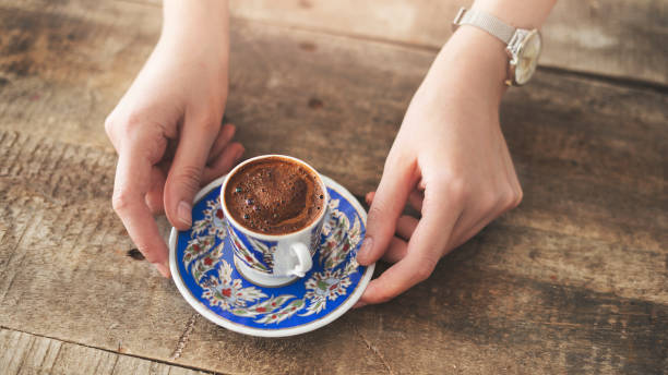 istock Traditional turkish coffee drink concept 951928856