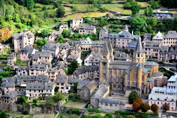 France Conques most beautiful village of France