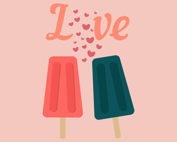 アイス クリーム セットです。愛夏、アイスクリーム - sale badge symbol interface icons点のイラスト素材／クリップアート素材／マンガ素材／アイコン素材
