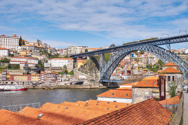 istock Luis I Bridge across Douro River, Old Porto, 951948872