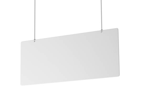 istock Indoor Single Sided Wall Mounted Display Acrylic Poster Frame for advertising. 3d render illustration. 951956298