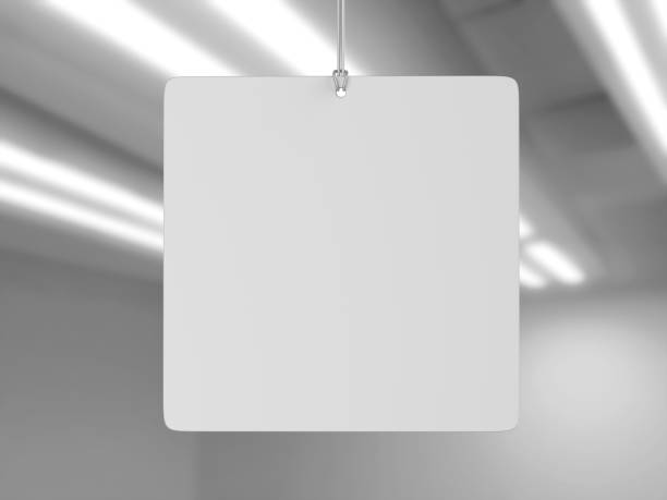 istock Indoor Single Sided Wall Mounted Display Acrylic Poster Frame for advertising. 3d render illustration. 951956418