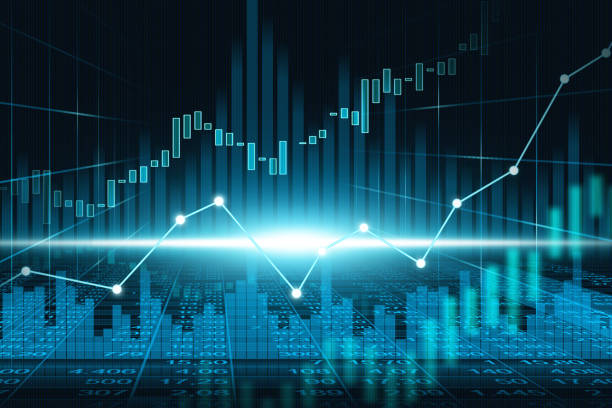 istock Stock market or forex trading graph in futuristic concept 951969526