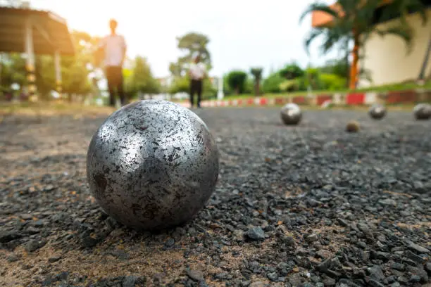 petanque ball,fun and relaxing game