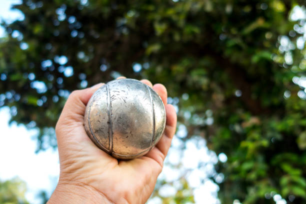 istock petanque ball,fun and relaxing game 951974390