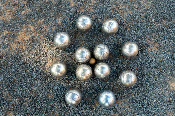 istock petanque ball,fun and relaxing game 951974412