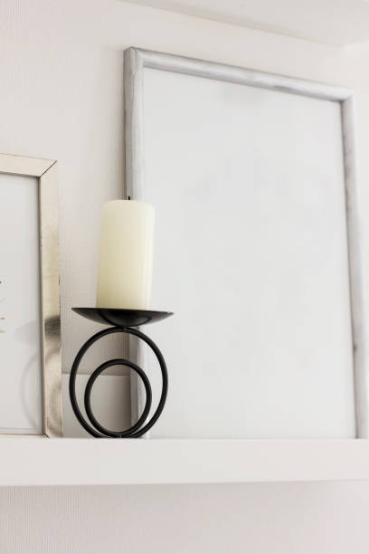 istock Clean frame for your text, details of the modern interior 951974628