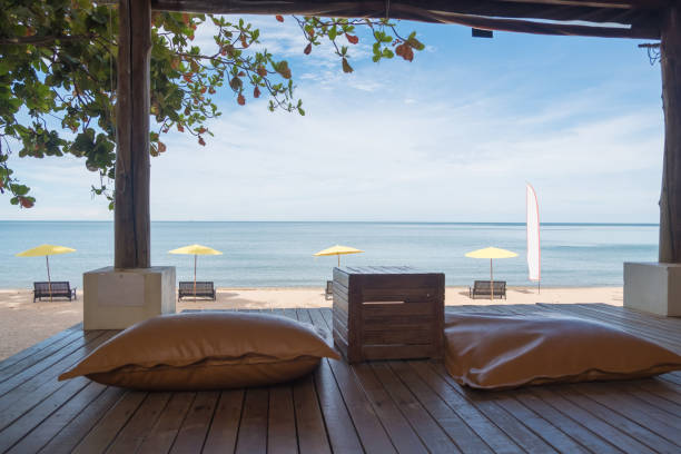 istock Seating and relaxing on the beach. 951978630