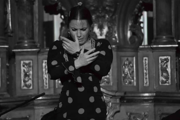 istock Sensual and heated flamenco dancer 951979612