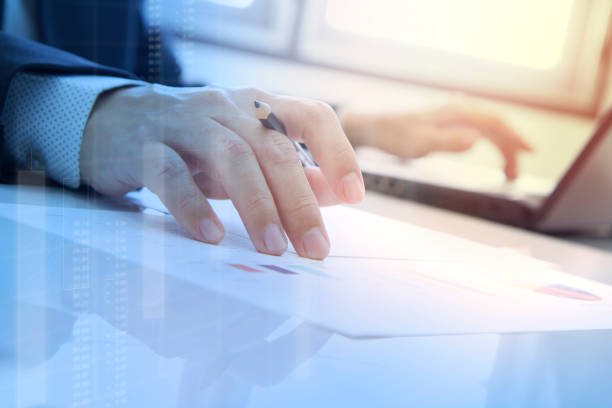 istock Business and finance or accounting data analysis 951993100