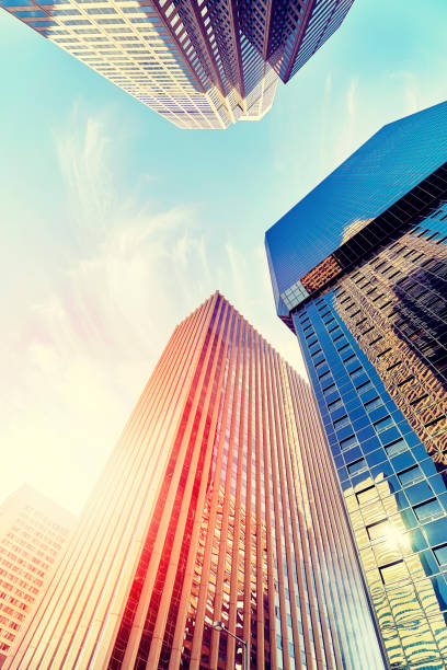 istock Denver skyscrapers at sunset, USA. 951994564