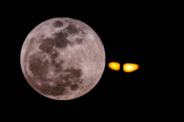 istock Blue moon as seen in Israel 951999742