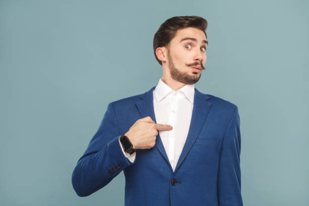 istock Am I winner? Surprised man pointing finger himself 952000424