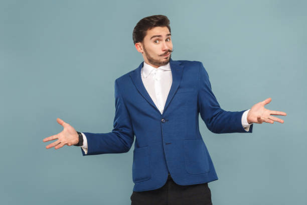 istock I don't now. Portrait of confused man 952000520