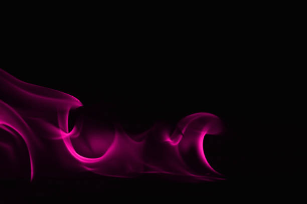 istock Blazing pink fire for background and textured 952006024