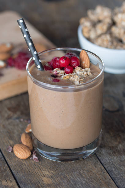 istock Chocolate and banana vegan smoothie 952018966