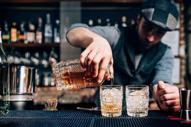 istock Old fashioned cocktail - whiskey drink, gentlemans beverage 952022780