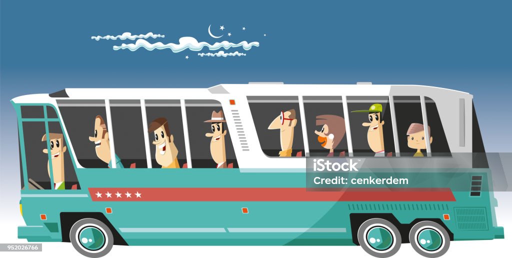 Passenger bus Worked by adobe illustrator
included illustrator 10.eps and
300 dpi jpeg files...
easy editable vector... Coach Bus stock vector