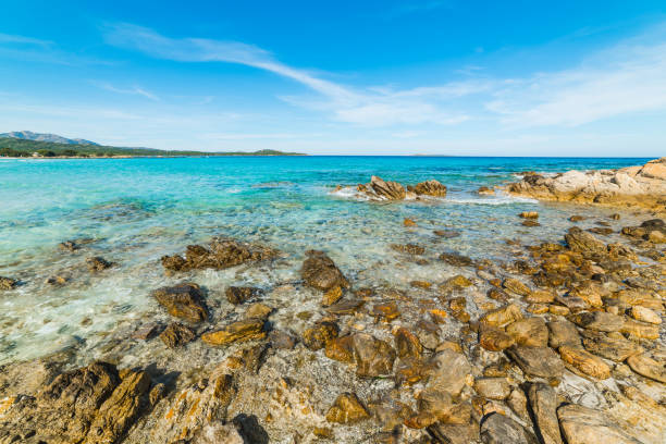 istock Rocks and turquoise water in Rena Bianca shore 952037350