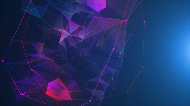 istock Futuristic digital blockchain background, fintech technology 952039816