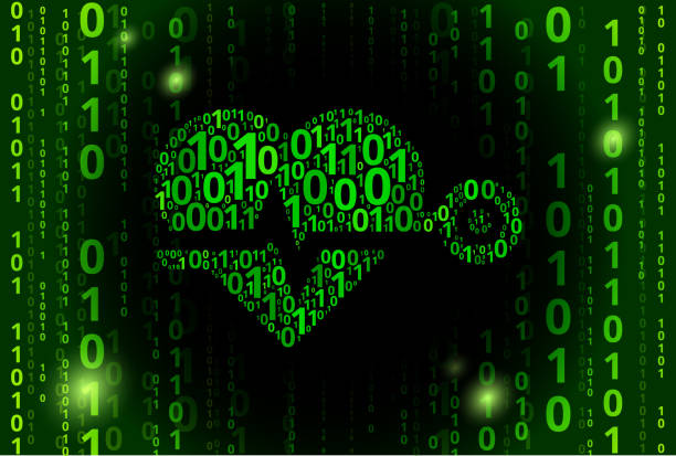 Heart Bit Code 510+ Binary Code Heartbeat Stock Illustrations, Royalty-Free Vector ...