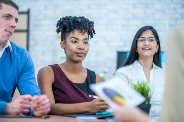 istock Listening actively at a business meeting. 952056368
