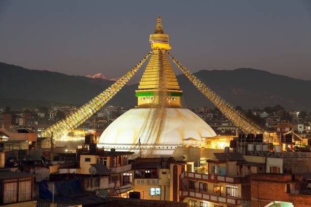 istock Bodhnath stupa, biggest stupa in Kathmandu city 952057134
