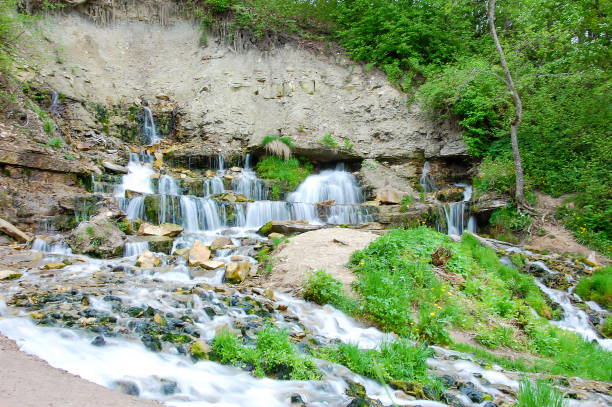 istock Relaxing by the falls in Russia 952064618
