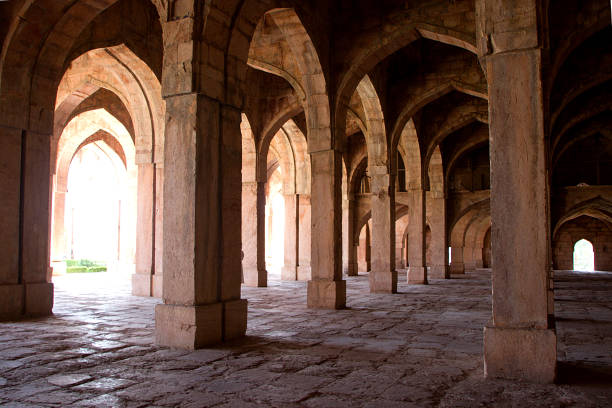 istock Arches and Pillars of Masjid, Mandu 952073426