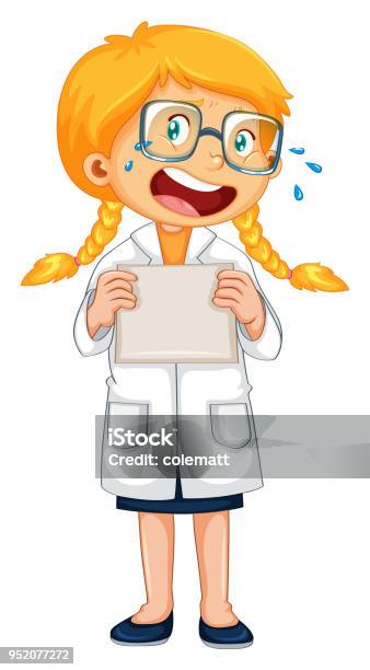 A Crying Doctor In Uniform Stock Illustration - Download Image Now - Art, Australia, Care