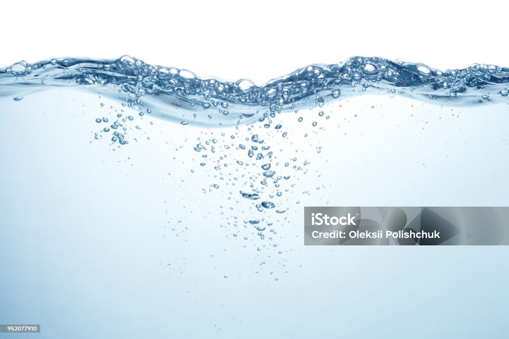 agua con chapoteo y burbujas - Foto de stock de Agua libre de derechos