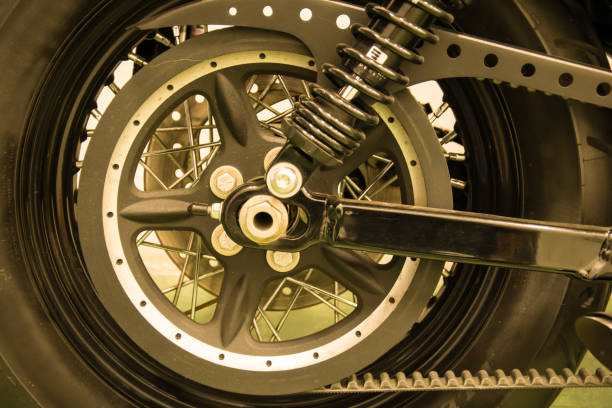 istock vintage Motorcycle detail 952078952